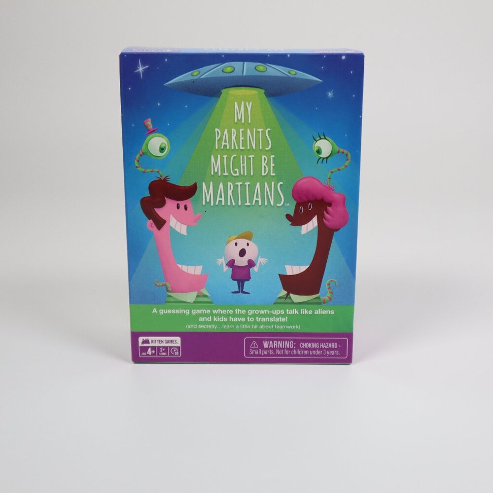 My Parents Might Be Martians Game  BNWT  Exploding Kittens  Family Game